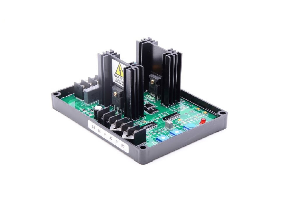 Plastic 200KW Generator AVR , Electric Generator Voltage Regulator