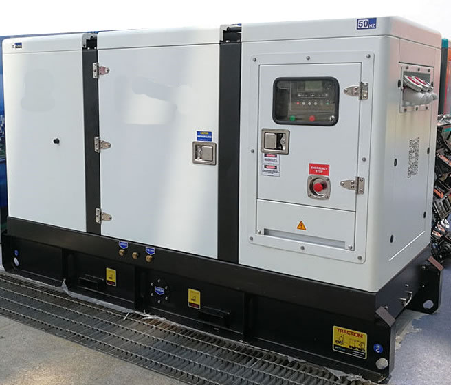 Four Stroke 30KVA 24KW Canopy Diesel Generator