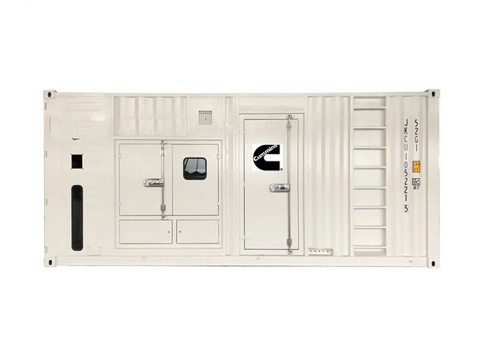 Cummins Engine 1000KVA Containerized Genset , Containerised Diesel Generator