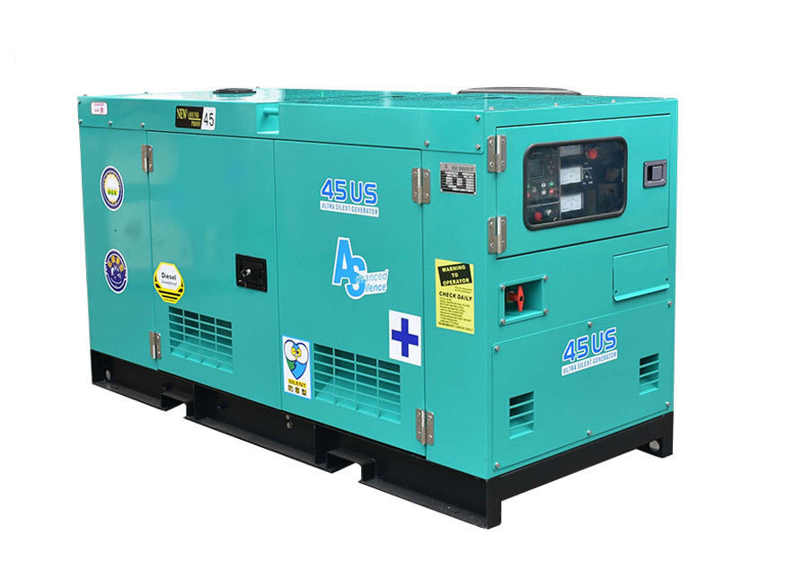 240V 4 Wires Natural Gas Standby Generator , Diesel Backup Generator For House