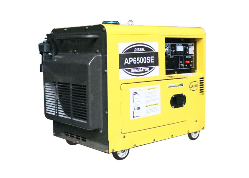 Soundproof 5KW 5KVA 120V Air Cooled Diesel Generator