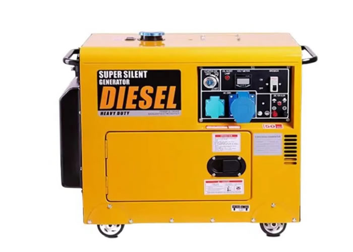 Portable 5KVA 5000 Watts Air Cooled Diesel Generator
