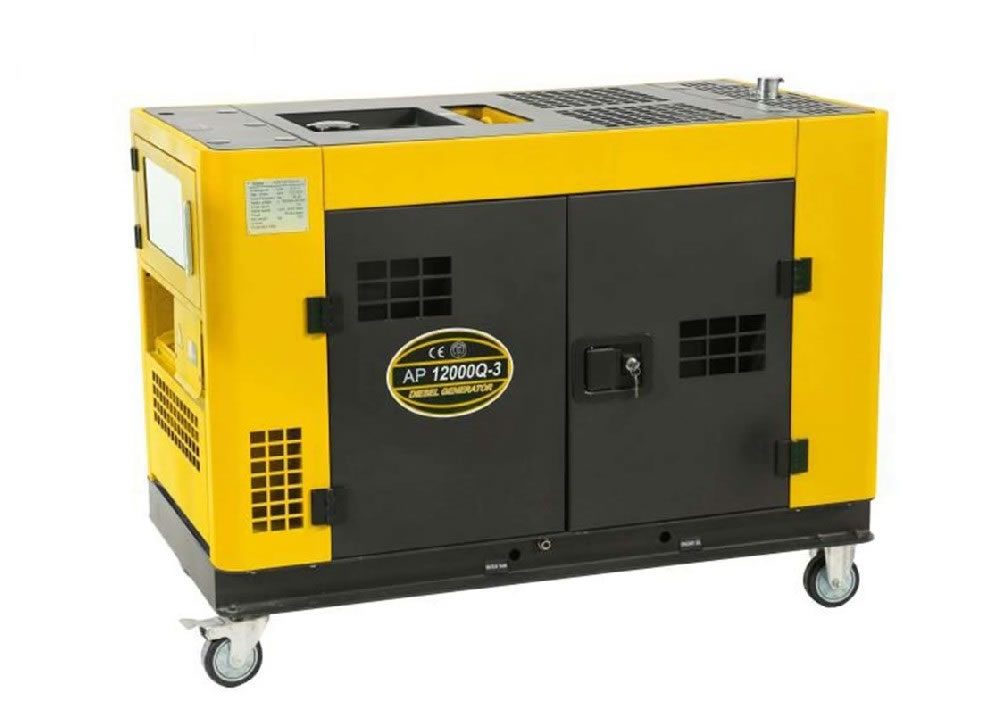 4 Stroke 12KW Single Cylinder Diesel Engine Generator , Mobile Diesel Generator