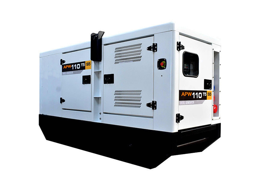 Soundproof 106 KVA 85KW 240 Volt 3 Phase Generator
