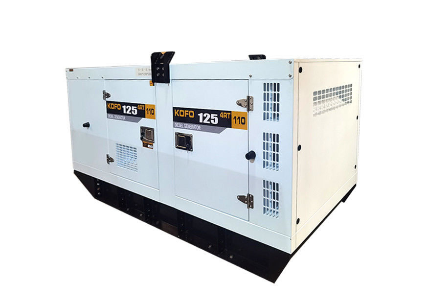 500KW 650KVA 1500 RPM Silent Diesel Generator Set , Silent Running Diesel Generators