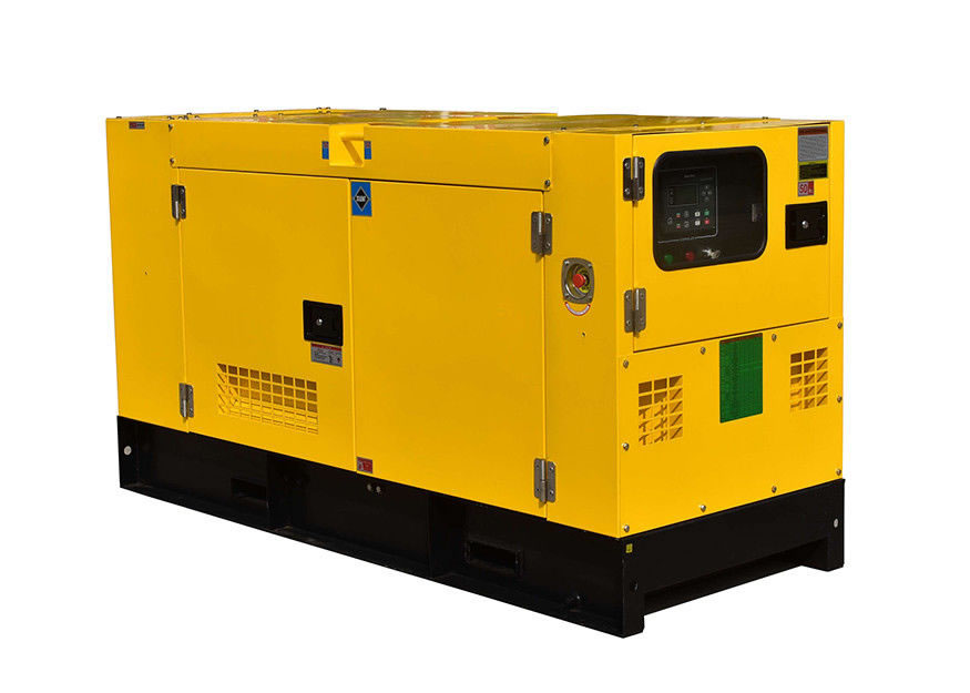 25KVA 400V Canopy Diesel Generator , Electric Start Diesel Generator
